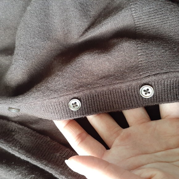 Brown Knit Cardigan - Picture 3 of 5